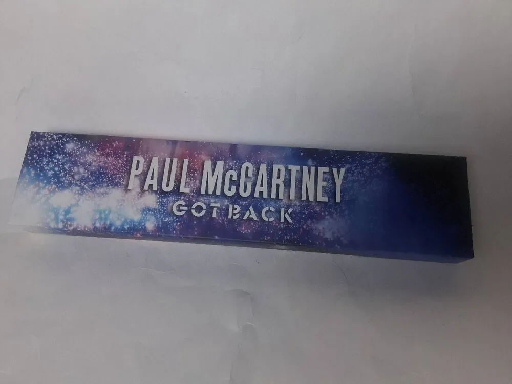 Paul McCartney- Brand New-Got Back 2025 VIP Gift Watch 40mm Black Resin Case